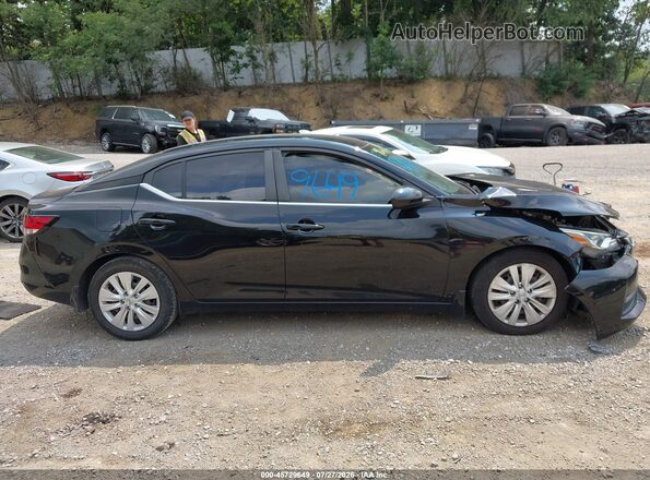 3N1AB8BV7MY209644 2021 NISSAN SENTRA Black Widok zestawu wskaźników