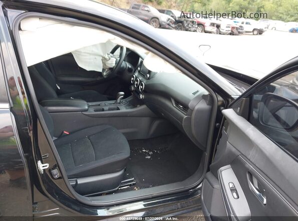 3N1AB8BV7MY209644 2021 NISSAN SENTRA Black Widok wnętrza z przodu