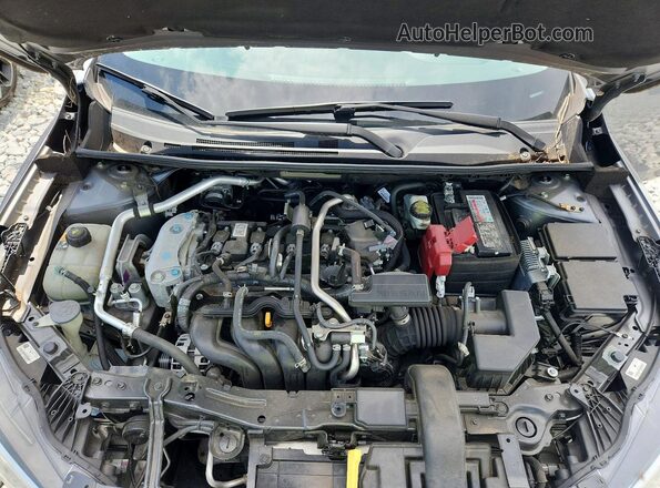3N1AB8BV7MY261808 2021 NISSAN SENTRA Gray Вид задньої частини салону