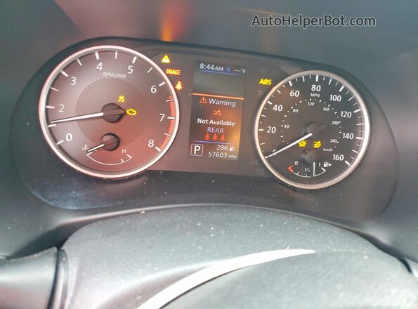 3N1AB8BV7MY290600 2021 NISSAN SENTRA Black Սարքավորումների վահանակի տեսք