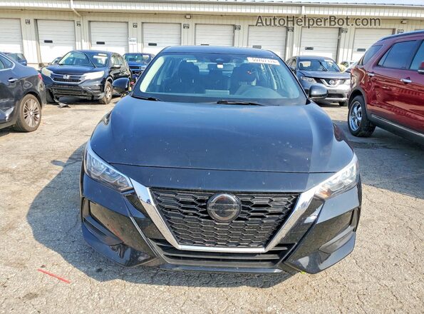 3N1AB8BV7PY313166 2023 NISSAN SENTRA Black Widok z przodu