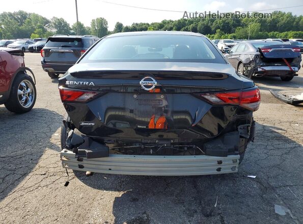 3N1AB8BV7PY313166 2023 NISSAN SENTRA Black Widok z tyłu