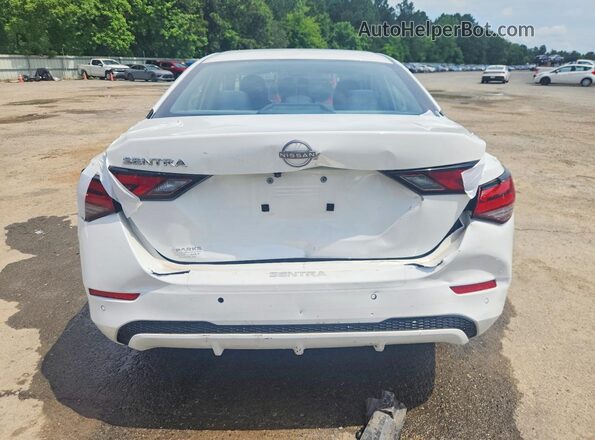 3N1AB8BV7RY250802 2024 NISSAN SENTRA White უკანა ხედი