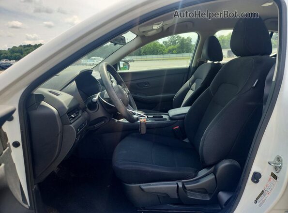 3N1AB8BV7RY250802 2024 NISSAN SENTRA White წინა სალონის ხედი