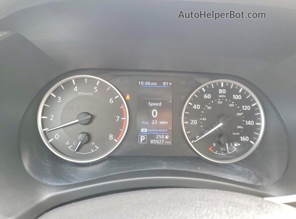 3N1AB8BV7RY281998 2024 NISSAN SENTRA Gray Вид щитка приладів