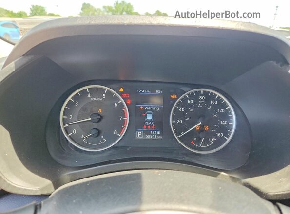 3N1AB8BV7RY288899 2024 NISSAN SENTRA White Instrument cluster view