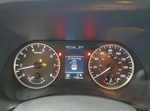 3N1AB8BV7SY342658 2025 NISSAN SENTRA White Instrument cluster view