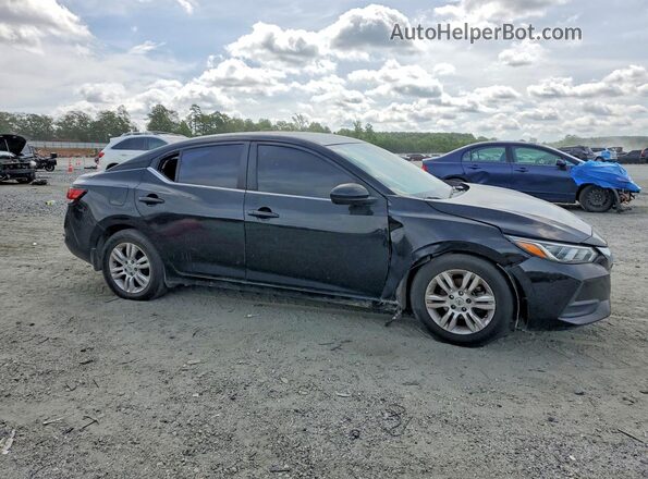 3N1AB8BV8LY208873 2020 NISSAN SENTRA Black Delantero derecho