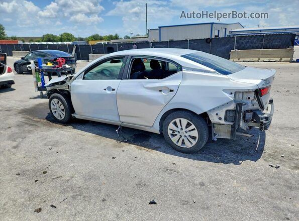 3N1AB8BV8MY264264 2021 NISSAN SENTRA Silver Rear left