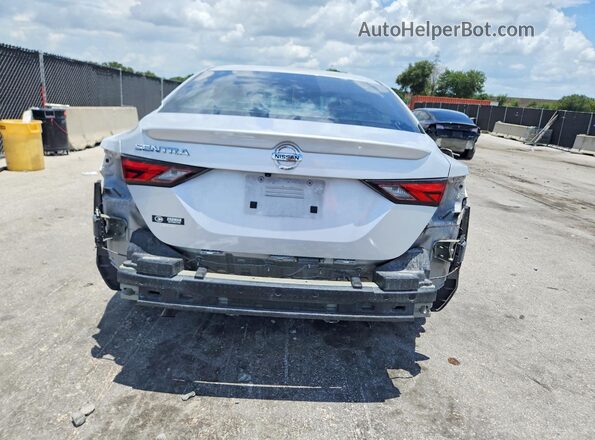 3N1AB8BV8MY264264 2021 NISSAN SENTRA Silver Rear view