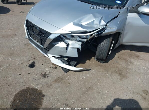 3N1AB8BV8MY274549 2021 NISSAN SENTRA Silver Vista frontal