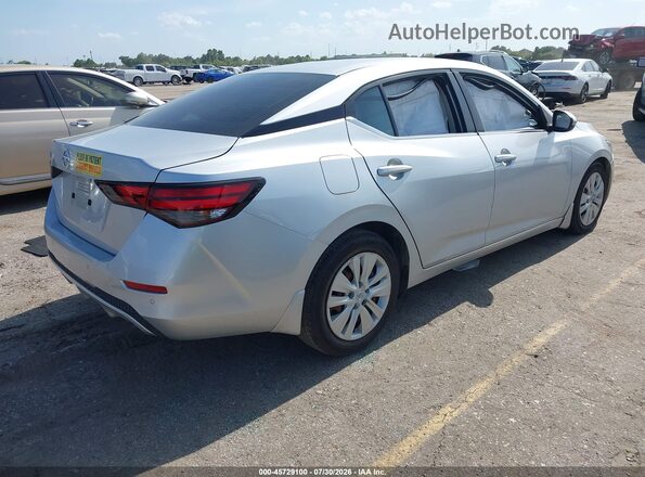 3N1AB8BV8MY274549 2021 NISSAN SENTRA Silver Trasero derecho