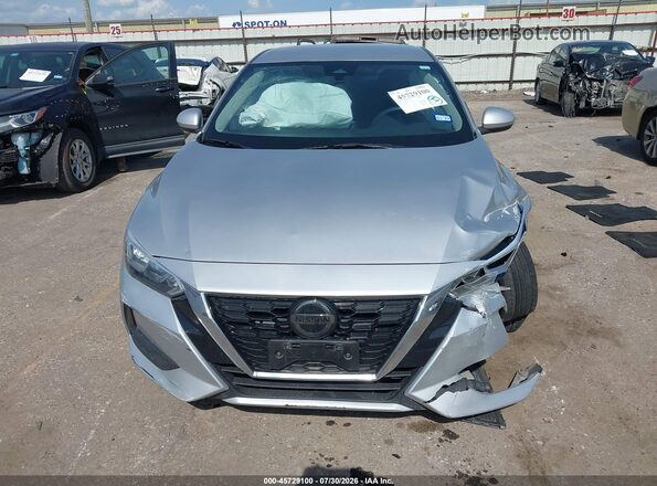 3N1AB8BV8MY274549 2021 NISSAN SENTRA Silver Vista del cuadro de instrumentos
