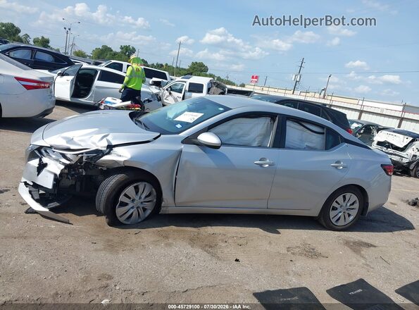 3N1AB8BV8MY274549 2021 NISSAN SENTRA Silver Vista interior de 360 grados