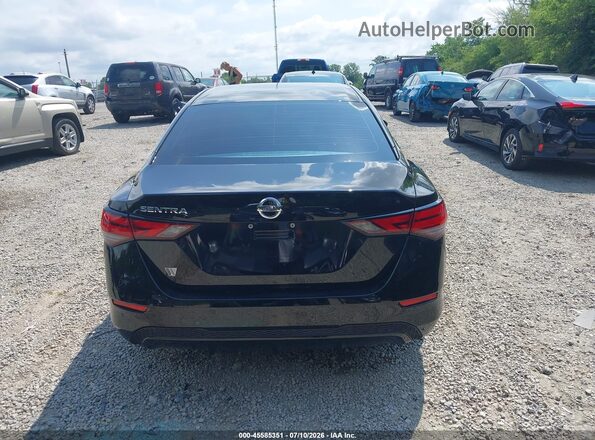 3N1AB8BV8MY309154 2021 NISSAN SENTRA Черный 