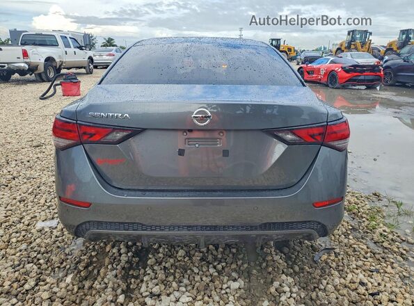 3N1AB8BV8PY303472 2023 NISSAN SENTRA Gray Вид ззаду