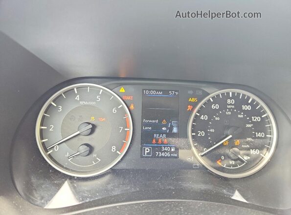 3N1AB8BV8RY218375 2024 NISSAN SENTRA White Instrument cluster view