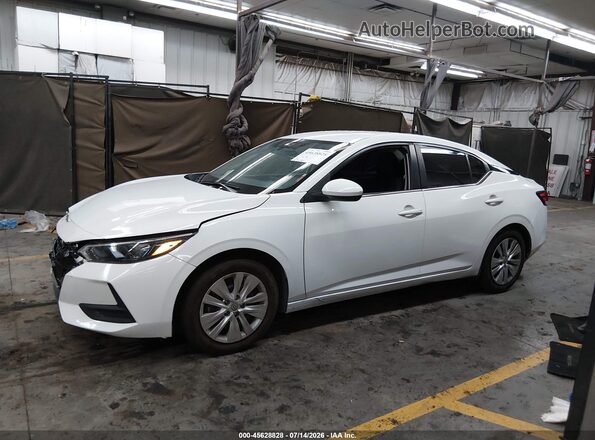3N1AB8BV8RY292637 2024 NISSAN SENTRA White Widok wnętrza 360 stopni