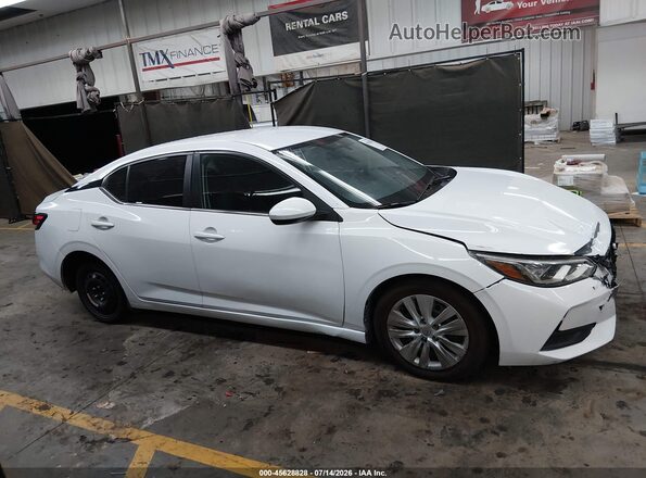 3N1AB8BV8RY292637 2024 NISSAN SENTRA White Widok wnętrza z tyłu