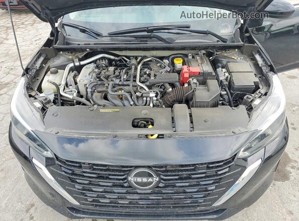 3N1AB8BV8SY217880 2025 NISSAN SENTRA Black უკანა სალონის ხედი
