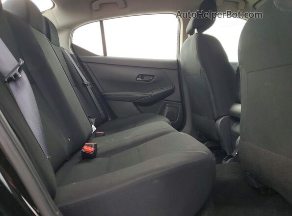 3N1AB8BV8SY217880 2025 NISSAN SENTRA Black უკანა სავარძლების ხედი