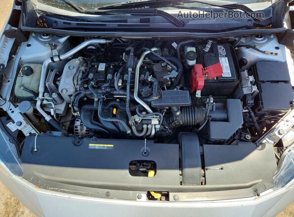 3N1AB8BV9MY259722 2021 NISSAN SENTRA Silver Вид задньої частини салону