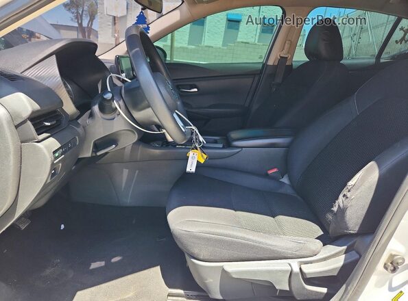 3N1AB8BV9MY259722 2021 NISSAN SENTRA Silver Вид салону спереду