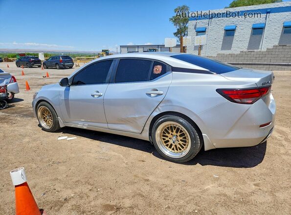 3N1AB8BV9MY259722 2021 NISSAN SENTRA Silver Задня ліва чверть