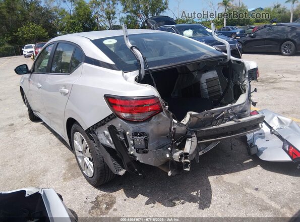 3N1AB8BV9PY246568 2023 NISSAN SENTRA Silver Հետևի ձախ