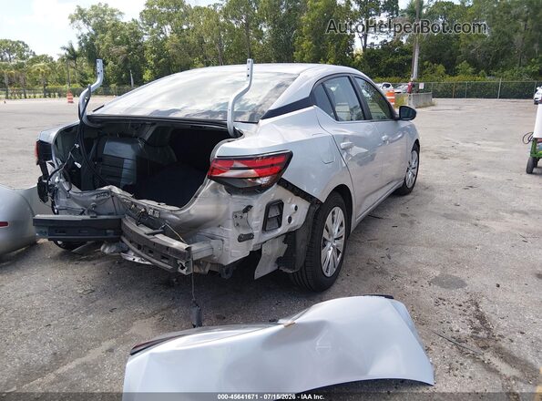 3N1AB8BV9PY246568 2023 NISSAN SENTRA Silver Հետևի աջ
