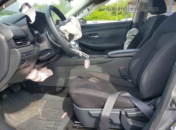 3N1AB8BV9PY284964 2023 NISSAN SENTRA Серый Вид салона спереди