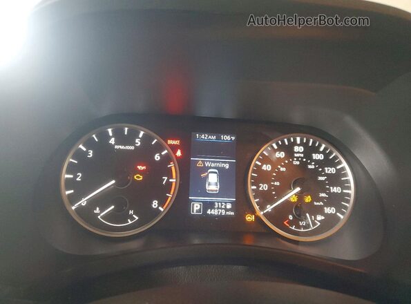 3N1AB8BV9RY291769 2024 NISSAN SENTRA White ხელსაწყოთა პანელის ხედი