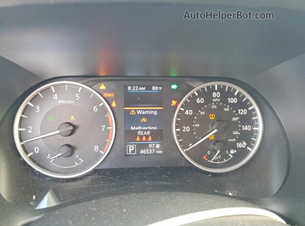 3N1AB8BV9RY325080 2024 NISSAN SENTRA Серый Вид щитка приборов