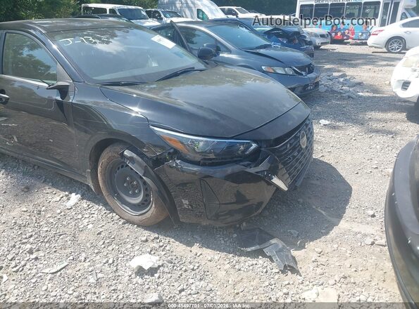 3N1AB8BV9SY219248 2025 NISSAN SENTRA Black Դիմացի տեսք