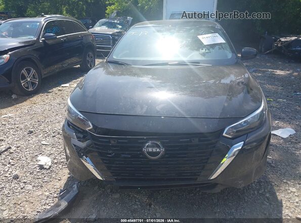 3N1AB8BV9SY219248 2025 NISSAN SENTRA Black Սարքավորումների վահանակի տեսք