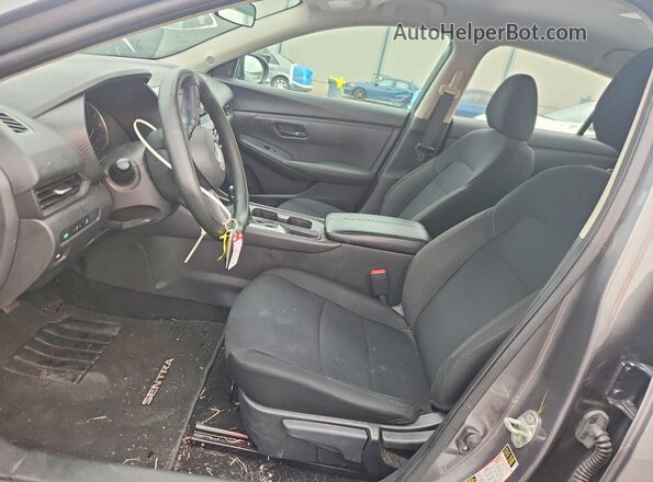 3N1AB8BV9SY266487 2025 NISSAN SENTRA Gray Вид салону спереду