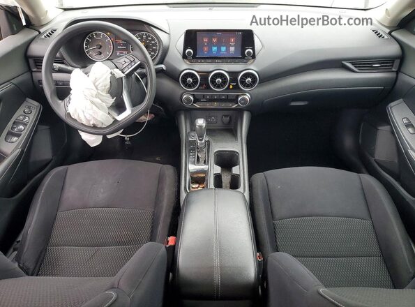 3N1AB8BVXMY210383 2021 NISSAN SENTRA Silver Widok deski rozdzielczej