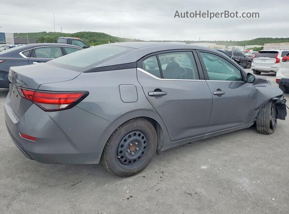 3N1AB8BVXMY210383 2021 NISSAN SENTRA Silver Tył prawy
