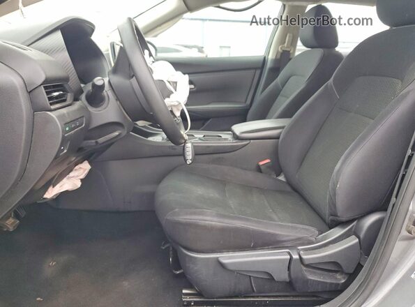 3N1AB8BVXMY210383 2021 NISSAN SENTRA Silver Widok wnętrza z przodu