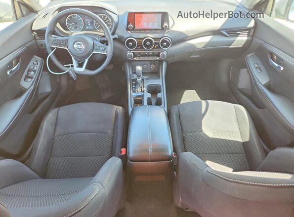 3N1AB8BVXMY248163 2021 NISSAN SENTRA Silver Առջևի վահանակի տեսք