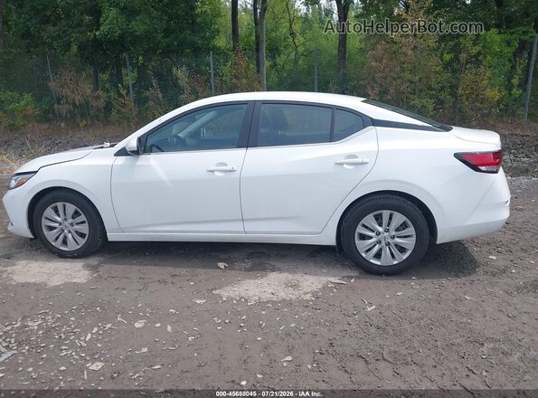 3N1AB8BVXPY269180 2023 NISSAN SENTRA White Widok wnętrza 360 stopni