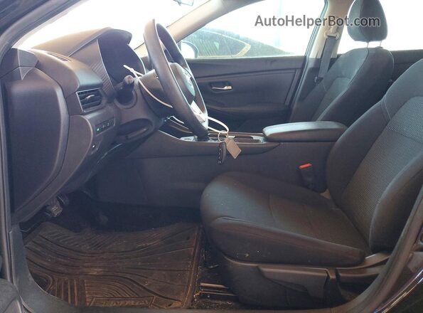 3N1AB8BVXPY315140 2023 NISSAN SENTRA Black Vista interior delantera