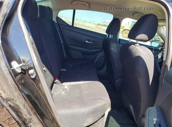 3N1AB8BVXPY315140 2023 NISSAN SENTRA Black Vista de los asientos traseros