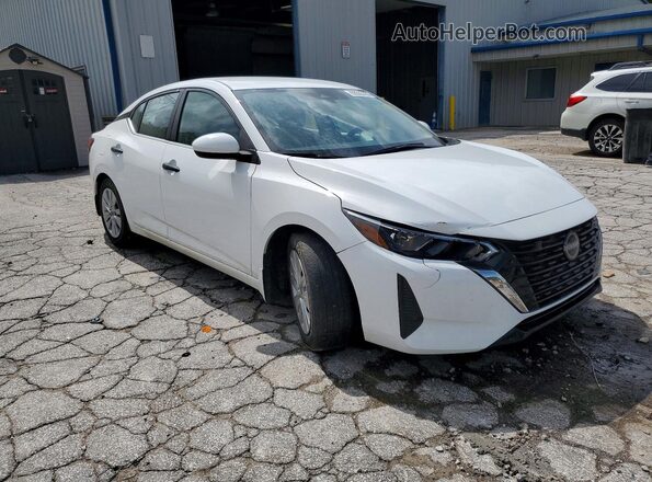 3N1AB8BVXRY335388 2024 NISSAN SENTRA Белый Передняя правая четверть