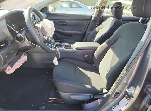3N1AB8BVXSY336840 2025 NISSAN SENTRA Серый Вид салона спереди