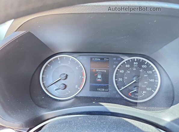 3N1AB8BVXSY405252 2025 NISSAN SENTRA Black Вид щитка приладів