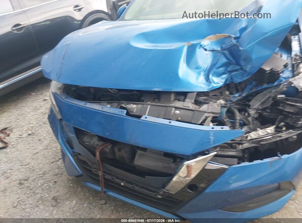 3N1AB8CV0LY207585 2020 NISSAN SENTRA Blue Widok z przodu