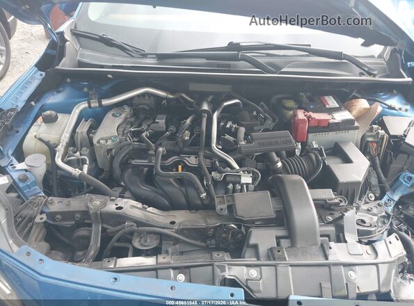 3N1AB8CV0LY207585 2020 NISSAN SENTRA Blue Widok z tyłu