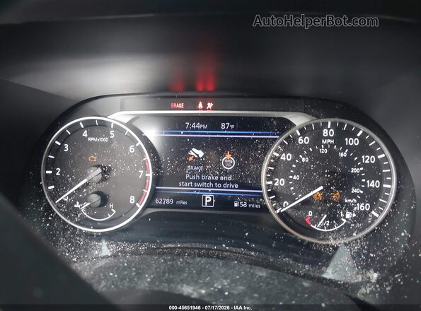 3N1AB8CV0LY207585 2020 NISSAN SENTRA Blue Widok tylnych siedzeń
