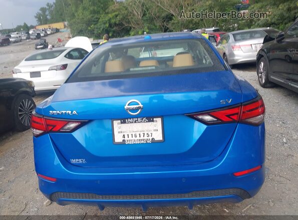 3N1AB8CV0LY207585 2020 NISSAN SENTRA Blue 